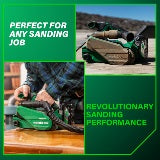 Metabo HPT Ponceuse à bande 3" x 21" sans fil à balais 36V MultiVolt™ (corps d'outil uniquement) | Metabo HPT SB3608DAQ4 SB3608DAQ4