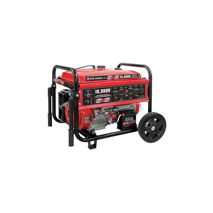King Canada 10,000W Gasoline generator with electric start  KCG-10001GE