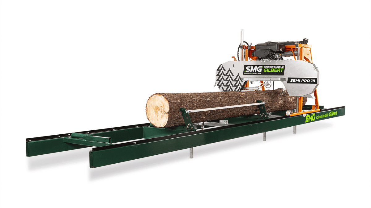 SMG Scierie Mobile Semi-Pro 18 avec Moteur Vanguard 18HP 10041.2