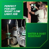 Metabo HPT Lampe de chantier à trépied LED 4 000 lumens sans fil 18 V MultiVolt™ (corps d'outil uniquement) | Metabo HPT UB18DGQ4 UB18DGQ4