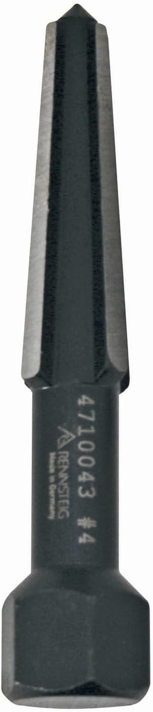 Rennsteig Screw Extractor Double Edged Size 4 ( 11/32 - 1/2) 9R 471 004 3