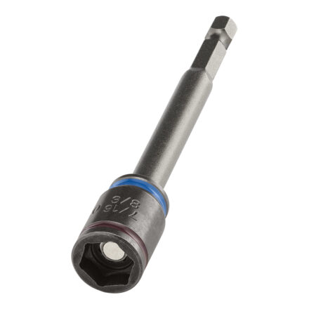 Malco Clé hexagonale magnétique Malco C-RHEX® nettoyable et réversible – Douille 3/8″ et 7/16″ avec tige de 6″ – MSHXLC3